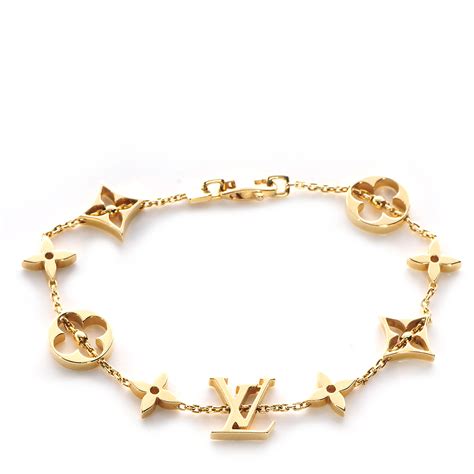 lv gold bracelet